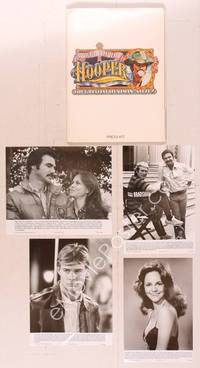 8a161 HOOPER presskit '78 great images of stuntman Burt Reynolds, Sally Field, Jan-Michael Vincent