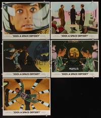 8b901 2001: A SPACE ODYSSEY 5 LCs R72 Stanley Kubrick classic, Gary Lockwood, Kier Dullea