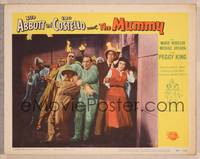 8b057 ABBOTT & COSTELLO MEET THE MUMMY LC #3 '55 Bud & Lou are back in their mummy's arms!