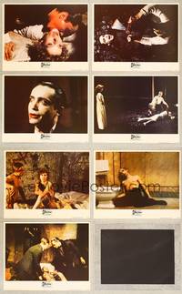 8b891 ANDY WARHOL'S DRACULA 7 LCs '74 Paul Morrissey, great images of vampire Udo Kier!