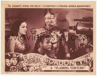 8b011 FLASH GORDON chapter 6 LC '36 Buster Crabbe at controls w/Priscilla Lawson, best serial ever!