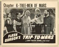 8b016 FLASH GORDON'S TRIP TO MARS chapter 6 LC R40s c/u of Buster Crabbe with cool space alien!