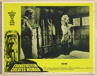 8b078 FRANKENSTEIN CREATED WOMAN LC #2 '67 c/u of Susan Denberg, who had the soul of the Devil!