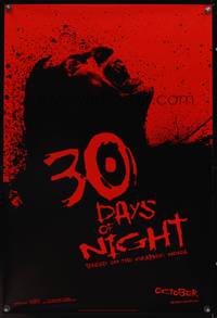 8c489 30 DAYS OF NIGHT DS teaser 1sh '07 Josh Hartnett & Melissa George hunt vampires in Alaska!