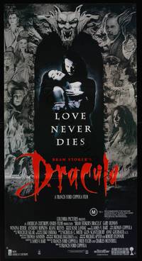 8c269 BRAM STOKER'S DRACULA Aust daybill '92 Francis Ford Coppola, Gary Oldman, cool vampire image