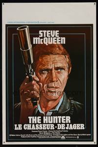 8e172 HUNTER Belgian '80 Jean Mascii art of bounty hunter Steve McQueen!