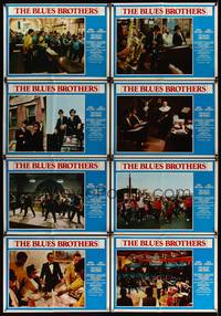 8e275 BLUES BROTHERS 8 Italian 13x18 pbustas '80 great images of John Belushi & Dan Aykroyd!