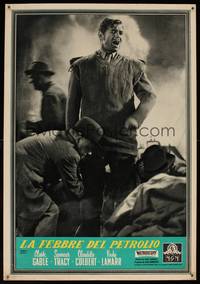 8e278 BOOM TOWN Italian 13x19 pbusta '40 great full-length image of Clark Gable!