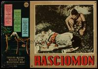 8e298 RASHOMON Italian 13x19 pbusta '50 Akira Kurosawa Japanese classic starring Toshiro Mifune!