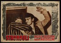 8e304 STROMBOLI Italian 13x19 pbusta '50 Ingrid Bergman, directed by Roberto Rossellini!