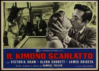 8e412 CRIMSON KIMONO Italian photobusta '60Sam Fuller directed, Japanese-U.S. interracial romance!