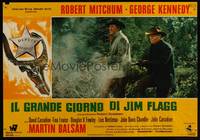 8e425 GOOD GUYS & THE BAD GUYS Italian photobusta '69 Robert Mitchum, George Kennedy!