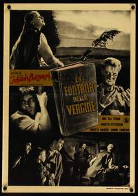 8e482 VIRGIN SPRING Italian photobusta '60 Ingmar Bergman's Jungfrukallan, Max von Sydow, Valberg