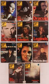 8g009 LOT OF SIGHT & SOUND MAGAZINES 11 mags May 1992 to March 1993, Altman, Eastwood & more!