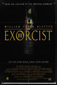 8h339 EXORCIST III 1sh '90 George C. Scott starring in William Peter Blatty sequel!