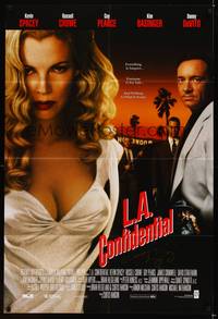 8h572 L.A. CONFIDENTIAL signed video 1sh '97 by sexy Academy Award winner Kim Basinger!