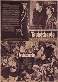 8k134 BOYS TOWN German program '49 different images of Spencer Tracy & Mickey Rooney!