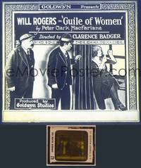 8k039 GUILE OF WOMEN glass slide '21 Will Rogers