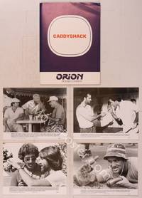 8k187 CADDYSHACK presskit '80 Chevy Chase, Bill Murray, Rodney Dangerfield, golf classic!