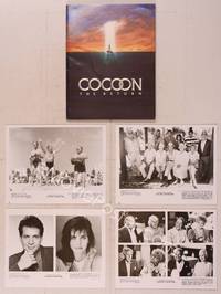 8k193 COCOON THE RETURN presskit '88 Courtney Cox, Don Ameche, Wilford Brimley, Hume Cronyn
