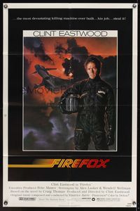 8m242 FIREFOX 1sh '82 cool C.D. de Mar art of killing machine, Clint Eastwood!