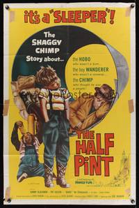 8m300 HALF PINT 1sh '59 the story about a boy wanderer, wild image of drinking monkey!