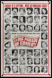 8m512 MGM'S BIG PARADE OF COMEDY special 50 1sh '64 Marx Bros., Abbott & Costello, Lucille Ball!