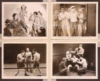 8p550 COME OUT FIGHTING 6 8x10 stills '45 Leo Gorcey, Huntz Hall, East Side Kids, boxing!