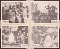 8p612 JABBERWOCKY 4 8x10 stills '77 Terry Gilliam, Michael Palin, Monty Python!