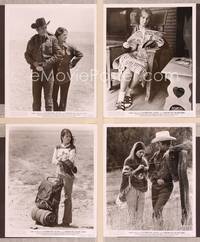 8p584 J.W. COOP 5 8x10 stills '72 rodeo cowboy Cliff Robertson, Geraldine Page, Cristina Ferrare