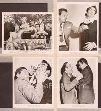 8p503 KISS ME DEADLY 7 8x10 stills '55 Mickey Spillane, Robert Aldrich, Ralph Meeker as Mike Hammer