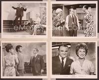 8p626 ONE TWO THREE 4 8x10 stills '62 Billy Wilder, James Cagney, Pamela Tiffin, Horst Buchholz