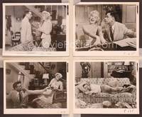 8p632 SEVEN YEAR ITCH 4 8x10 stills '55 Billy Wilder, sexy Marilyn Monroe & Tom Ewell!