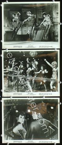 8p704 SWEET CHARITY 3 8x10s '69 Bob Fosse musical starring Shirley MacLaine!