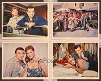 8p097 SEVEN HILLS OF ROME 4 color 8x10 stills '58 Mario Lanza, gorgeous Marisa Allasio!
