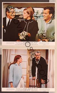 8p131 WALK DON'T RUN 2 color 8x10 stills '66 Cary Grant & Samantha Eggar at Tokyo Olympics!