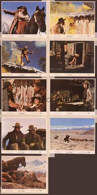 8p025 WILL PENNY 9 color 8x10 stills '68 cowboy Charlton Heston, Joan Hackett, Donald Pleasance