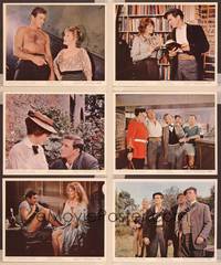 8p071 YOUNG CASSIDY 6 color 8x10 stills '65 John Ford, bellowing, brawling, womanizing Rod Taylor!