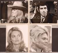 8p295 BOB & CAROL & TED & ALICE 4 English 8x10 stills '69 Paul Mazursky, Elliott Gould, Diane Keaton