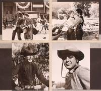 8p286 CAT BALLOU 11 English 8x10 stills '65 sexy cowgirl Jane Fonda, Lee Marvin, Nat King Cole