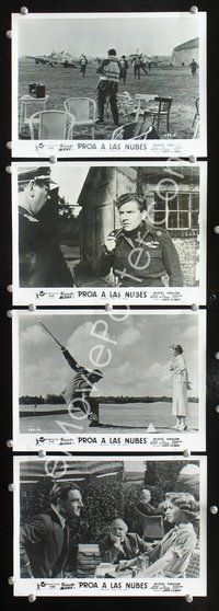 8p337 REACH FOR THE SKY 8 Eng/Span FOH LCs '57 Royal Air Force pilot Kenneth More, Muriel Pavlow