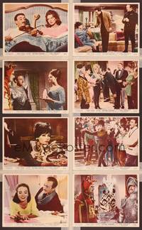 8p334 PINK PANTHER 8 English FOH LCs '64 Peter Sellers, David Niven, Robert Wagner, Capucine