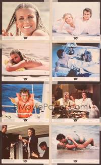 8p134 '10' 8 8x10 mini LCs '79 Blake Edwards, Dudley Moore, Julie Andrews, sexy Bo Derek!