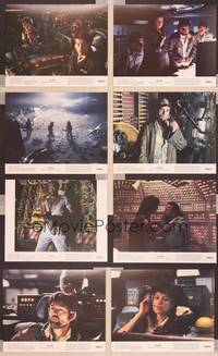 8p136 ALIEN 8 8x10 mini LCs '79 Ridley Scott, Tom Skerritt, Sigourney Weaver, Cartwright