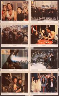 8p144 BIG TROUBLE IN LITTLE CHINA 8 8x10 mini LCs '86 John Carpenter, Kurt Russell, Kim Cattrall