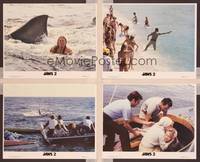 8p268 JAWS 2 4 8x10 mini LCs '78 just when you thought it was safe to go back in the water!