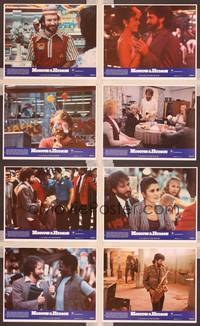 8p195 MOSCOW ON THE HUDSON 8 8x10 mini LCs '84 Russian Robin Williams, Maria Conchita Alonso