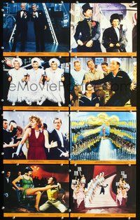 8p233 THAT'S ENTERTAINMENT PART 2 8 8x10 mini LCs '75 Fred Astaire, Gene Kelly & many MGM greats!