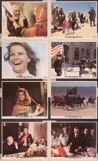 8p244 WIND & THE LION 8 8x10 mini LCs '75 Sean Connery & Candice Bergen, directed by John Milius!