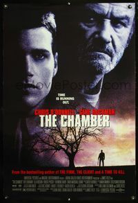8r107 CHAMBER DS 1sh '96 Gene Hackman, Chris O'Donnell, from John Grisham novel!